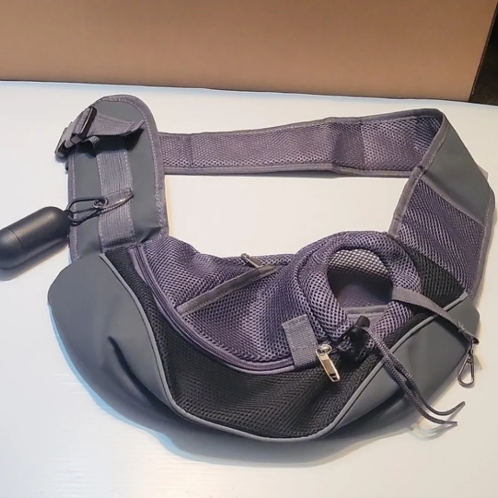 Pet Carrier Sling for Dogs - Gray